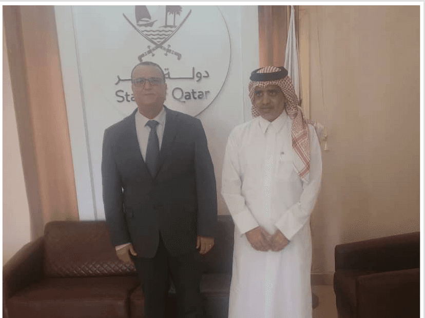 Une rencontre le 29 octobre 2024 entre l'ambassadeur d'Algérie et l'ambassadeur du Qatar au Tchad.